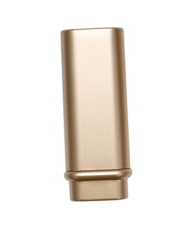 DOITOOL Nail Dust Brush Mineral Brush Makeup Accessory Blush Makeup Brush Bronzer Powder Multi-use Makeup Brush Makeup Powder Brush Bronzer Brush Travel Nylon Wool Lipstick Highlight 8.2x3.3cm Golden