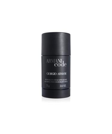 Armani Code by Giorgio Armani For Men. Alcohol Free Deodorant Stick 2.6-Ounces 2.6 oz Deodorant Stick