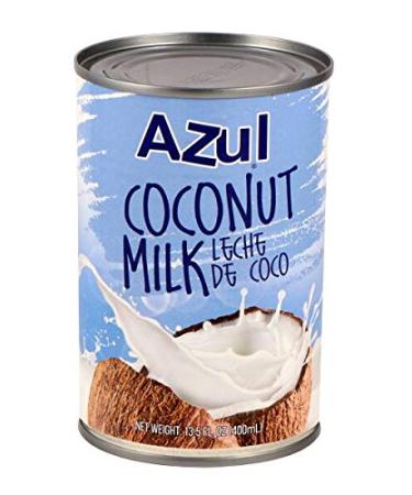 Azul Coconut MilkUnsweetened Coconut Milk, Dairy & Gluten Free, 13.5 Fl. ounce, 12 pack 13.5 Fl Oz (Pack of 12)