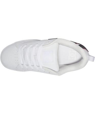 DC Shoes Women's Court Graffik Sneakers - 36 EU Black White Crazy Pink | International Shipping Available - Buy Online on GoSupps.com