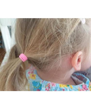 200-Piece Colorful Hair Ties for Girls | Resilient & Soft Baby & Toddler Accessories - Buy Online on GoSupps.com