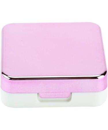 Akozone Contact Lens Container Set - Cute Pink Travel Storage Box with Mirror | Eye Care & Reflective Coverage for International Shipping - Buy Online on GoSupps.com