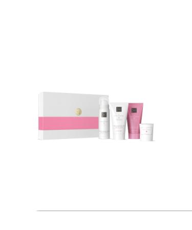 Rituals gift set The Ritual of Sakura S |Gift box with 4 body care products with rice milk and cherry blossoms |Nursing properties
