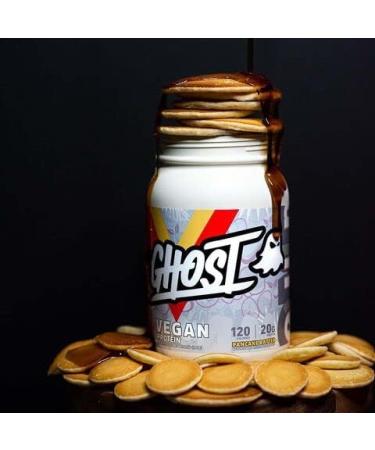 Ghost Vegan Protein - 2lbs 910g 28 Servings per Tub Gluten Free Soy Free Vegan Friendly 20+ Grams of Protein per Scoop Fully Disclosed Vegan Blend (Pancake Batter) 910 g (Pack of 1) - Buy Online on GoSupps.com