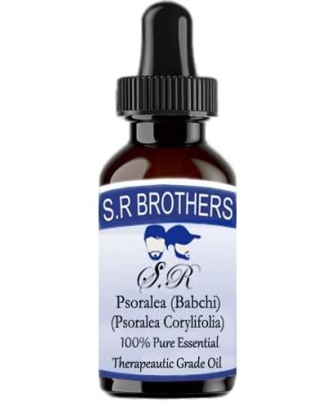 SR Brothers 100% Pure Psoralea Essential Oil (30ml) - Therapeutic Babchi Oil for Skin & Wellness - International Shipping - Buy Online on GoSupps.com