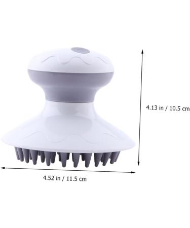 GLEAVI 2 Pack Electric Shampoo Brush - Cordless Abs Material White Massager for Deep Cleansing & Scalp Care - Buy Online on GoSupps.com