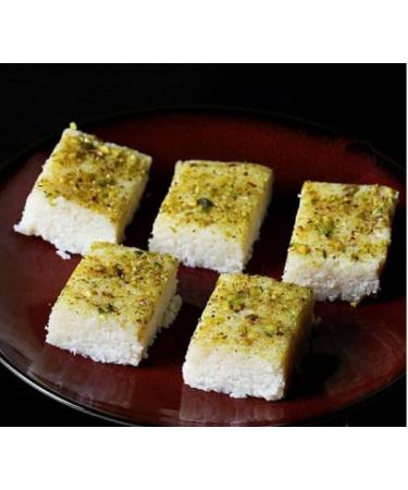 Rakhi Diwali Special (Coconut Barfi 2kg) Mithai Gift Hamper for Brother Sister Delicious Indian Traditional Sweets Best Gift For All Occasions Tasty Treat For Family & Friends Sold By Kidzbuzz