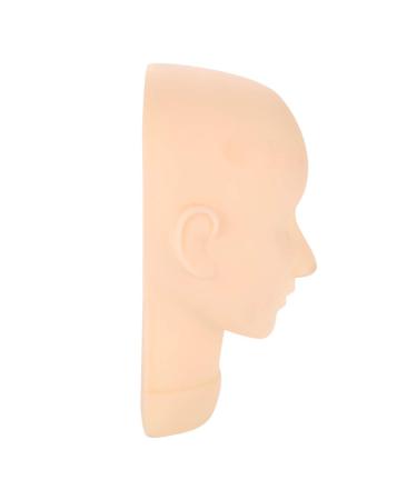 Professional Silicone Make-Up Practice Head for Cosmetology | Eyelash Extension & Hair Styling Training - Buy Online on GoSupps.com