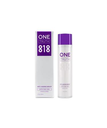 One Truth Anti-Aging Serum Skincare for Face and Neck | Reverse Aging Brightening Diminish Redness Pigmentation & Broken Capillaries | Telomerase Activation | Light Cooling Gel