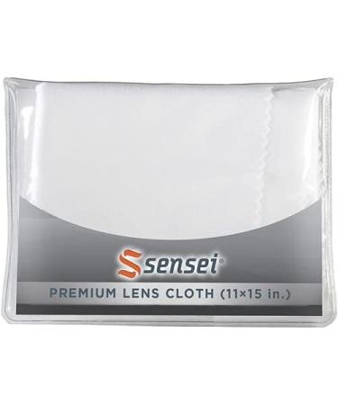 Sensei Premium Lens Cloth (11 x 15) - Ultra Soft Cleaning Cloth for Glasses Lenses & Screens | International Shipping Available - Buy Online on GoSupps.com
