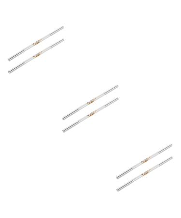 POPETPOP 6 pcs Makeup with Brow Dual Pencil Enhancer Brush Eyebrow Tool -in- Pencils