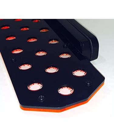 Neon Orange Frag Rack Locking for 22 Plugs | Magnetic Acrylic - Buy Online on GoSupps.com