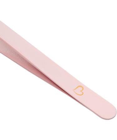 6-Piece Precision Tweezer Set for Eyelash Extensions - Light Pink with Storage Case - Buy Online on GoSupps.com