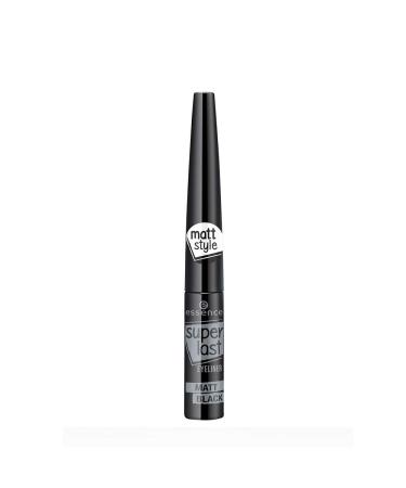Essence Superlast Eyeliner - Matte Black | Long-Lasting Waterproof Eyeliner for Bold Eyes | International Shipping Available - Buy Online on GoSupps.com
