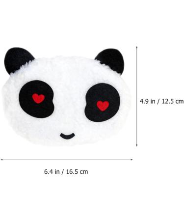 Clispeed Panda Mask - 4 Pack Winter Face Protection for Kids | Warm Windproof Cotton Animal Masks | Disposable Nose-Mouth Cover - Buy Online on GoSupps.com