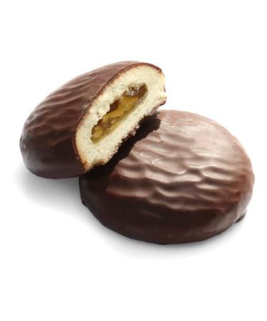 Belledonne - Dark chocolate orange heart biscuits 1.5kg - Sold per unit