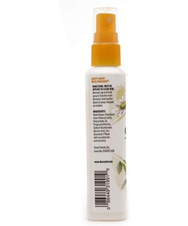 Crystal Body Deodorant Spray - Chamomile & Green Tea 4 fl oz | Natural Mineral Deodorant - Buy Online on GoSupps.com