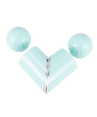 Solustre box box with colored contact lenses container contact lens container case heart-shaped lens container lens container Easy colored contact lenses duplex box plastic green 9.5x3cm