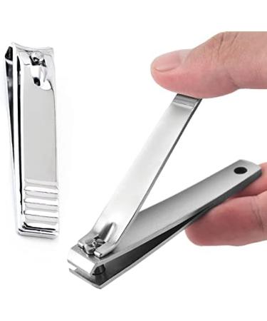 Retoo Stainless Steel Nail Snap - High Quality Nail Clipper for Fingernails & Toenails | Sharp & Smooth Cut 5cm Handy Design - Buy Online on GoSupps.com
