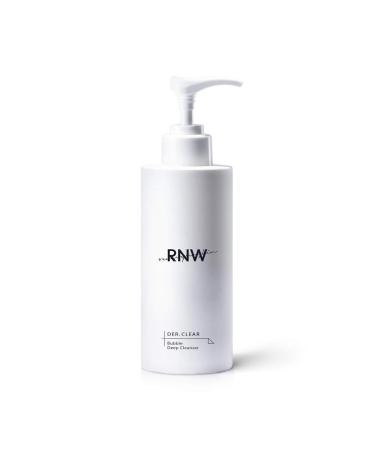 RNW DER. CLEAR Bubble Deep Cleanser with Oxygen Bubbles Amino Acids Foaming Facial Cleanser Gentle Hydrating Moisturizing Mild Face Wash PH Balancing 200g / 7 oz.| Korean Face Cleanser
