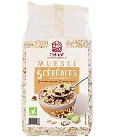 Celnat - Organic 5 Cereal Muesli - 3Kg - Sold per unit - Buy Online on GoSupps.com