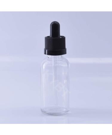 Beaupretty 30ml Transparent Round Glass Eye Drop Bottle - Refillable Drip Bottles (12 Pack) for Liquids - Ideal for Travel & DIY - Buy Online on GoSupps.com
