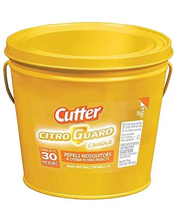 Cutter Citro Guard Citronella Candle Bucket 17 oz Pack of 1 Green