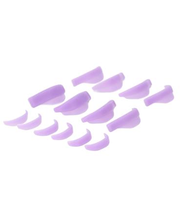 Reusable Lash Pads - 7 Pairs in Various Sizes for Beauty Salons - Purple | International Shipping - Buy Online on GoSupps.com