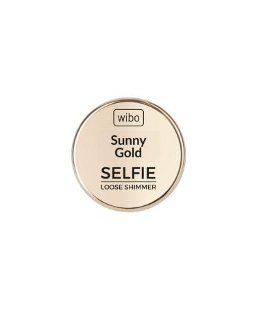 WIBO WIBO SELFIE LOOSE SHIMMER SUNNY GOLD FACE HIGHLIGHTER 117G