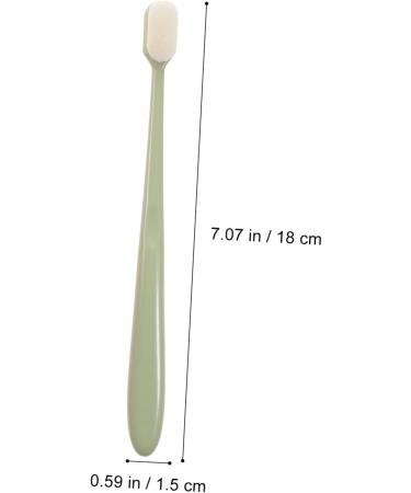 Angoily Soft Toothbrush Set - 4 Super Soft Bristle Toothbrushes for Adults & Kids | Peppermint Flavor | Gentle Oral Care - Buy Online on GoSupps.com