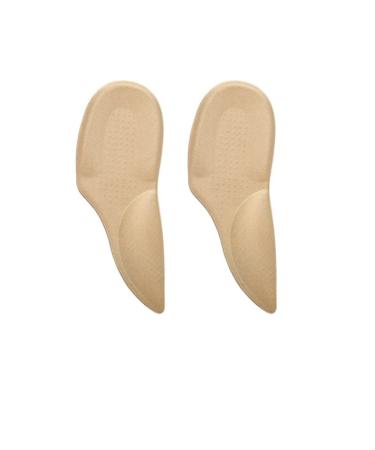 Heel Cups PU Foot Orthotic Inserts Foot Care Heel Protectors Adult Soft Daily for Spurs and Heel Blister Prevention(Skin X-Large)