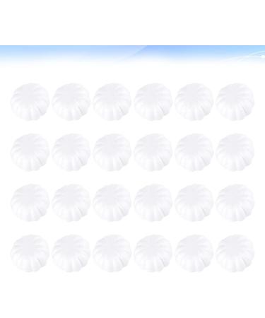 LIFKICH 24 Pcs White Mini Pumpkin Miniature Pumpkin Desktop Pumpkin Decor Foam Diy Pumpkin Party Pumpkin Foam Balls Balloon Stickers Fake Pumpkins Simulation Pumpkin Child Halloween Crafts - Buy Online on GoSupps.com