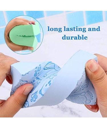 3pcs Ultra Soft Exfoliating Bath Sponge Set for Kids & Adults | PVA Skin Remover | Body Cleansing Supplies - Buy Online on GoSupps.com