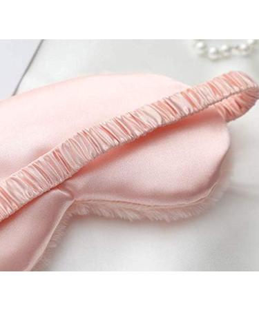 HappyDaily Set of 4 Plush Sleep Masks with Foam Ear Plugs and Travel Pouches (White/Pink/Champagne/Grey) - Buy Online on GoSupps.com
