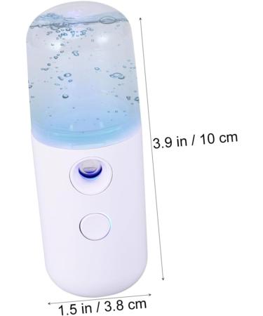 Beavorty Steamer for Face Portable Face Steamer Portable Steamer Nano Steamer Skin Care Spray Meter Usb Medium White - Buy Online on GoSupps.com