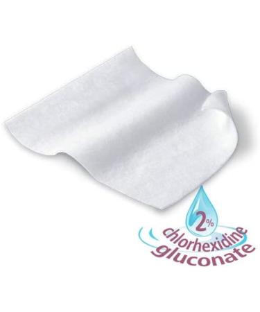 Antibacterial Sage 2% Chlorhexidine Gluconate Cloths - 3 Cloths per Pack - Buy Online on GoSupps.com