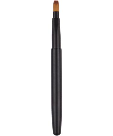 Travel Retractable Lip Brush Applicators Flat For Lipstick Gloss Creams Portable With Cap Professional Makeup Brush Tool Lipstick Brush Applicator Wands With Cap Retractable For Makeup Disposable Black - Buy Online on GoSupps.com