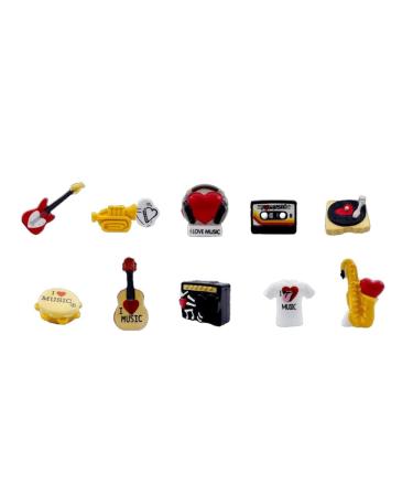 FaisTonGateau I Love Music theme beans Collecting beans for Kings Epiphany Colorful beans