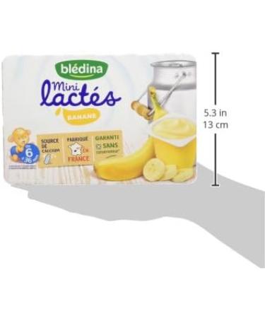 Bl dina Mini Lact s pour b b D s 6 Mois Banane 8x(6x55 g) Banane 55 g (Lot de 6) - Buy Online on GoSupps.com