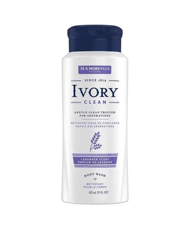 Ivory Lavender Body Wash 21 Fl Oz (Pack of 2)