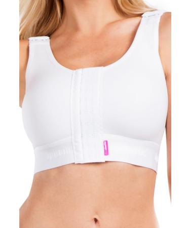 Lipoelastic Pi Super Variant - Postoperative Seamless Cotton Bra | Adjustable Front Closure | 3xL White - International Shipping Available - Buy Online on GoSupps.com