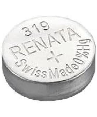 RENATA 319 Non-Rechargeable Silver Oxide Battery for Watches - 21 mAh 1.55V SR64 Flat Top - International Shipping Available - Buy Online on GoSupps.com
