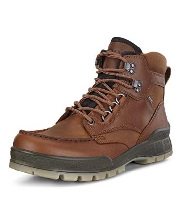 ECCO Men's Track 25 High Gore-tex Waterproof Hiking Boot 13-13.5 Bison/Bison Oil Nubuck