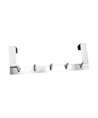 Decoration Hooks Over Door Towel Rack S Hook Bedroom Door Hooks Over The Door Towel Rack Door Clothes Hanger Hook up Coat Hook Coat Hanger Over The Door Hook Towel Hanger Over Door 5 Hooks 35.6X12.5X4CM