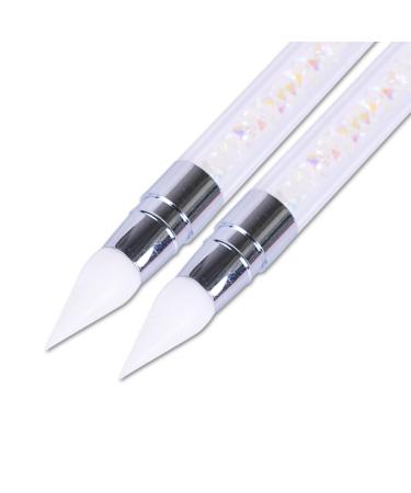 Dual-Ended Nail Art Pen - Silicone Head Dotting Tool for DIY Manicure & Nail Care | International Shipping - Buy Online on GoSupps.com