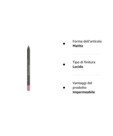 ARTDECO Soft Lipliner Waterproof - Long-Lasting Cool Mauve Lip Liner - Pack of 2 (1.2 g each) | International Shipping Available - Buy Online on GoSupps.com