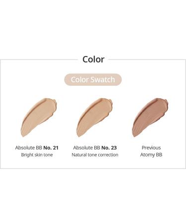 ATOMY Absolute BB Cream #23 Natural Tone - 1.11 Fl OZ (NO.23) - Buy Online on GoSupps.com