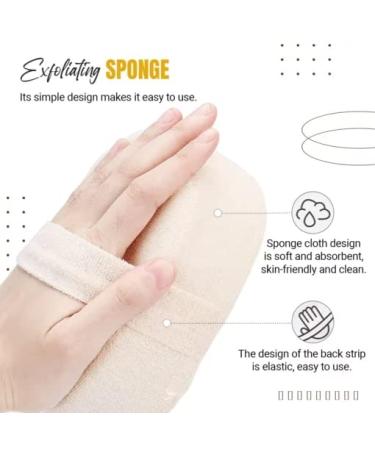 StemSpa Nanocell Exfoliating Sponge - Improve Skin Health & Reduce Cellulite (1PC) - Buy Online on GoSupps.com
