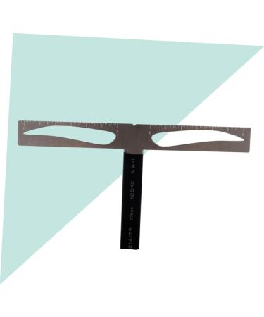 FOMIYES 2pcs Eyebrow Stencil Kit Eyebrow Ruler Stencil Brow Stencils Three-point Eyebrow Ruler Tool With Box - Buy Online on GoSupps.com