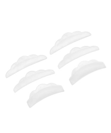 Beavorty 3 Pairs Lashes Extension Kit Lash Curl up Lash Curl Perm Reusable Lash Curler Pads Silicone Kit Shield Pads Mold Kit Lash Lift Kit Lash Lift Silicone Rods Set Eyelash